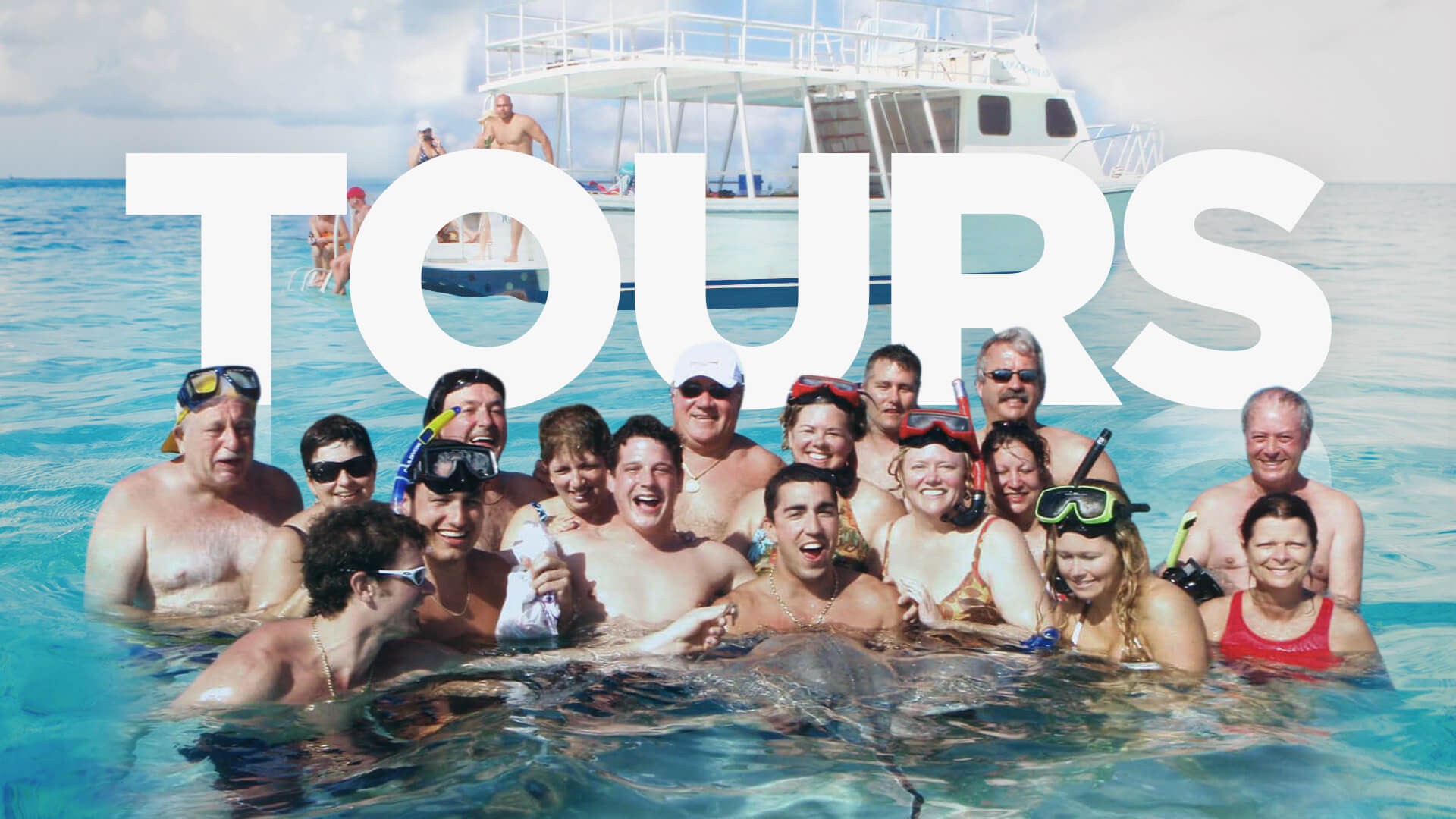 Group tours aboard Tours Cayman